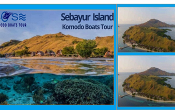 Crystal clear waters and coral reefs at Sebayur Island Labuan Bajo, top diving destination in Komodo National Park